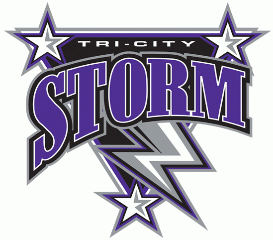 Tri-City Storm 2000 01-Pres Primary Logo vinyl decal